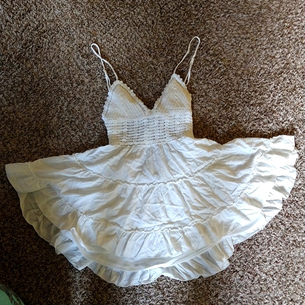 Crochet Top Dress